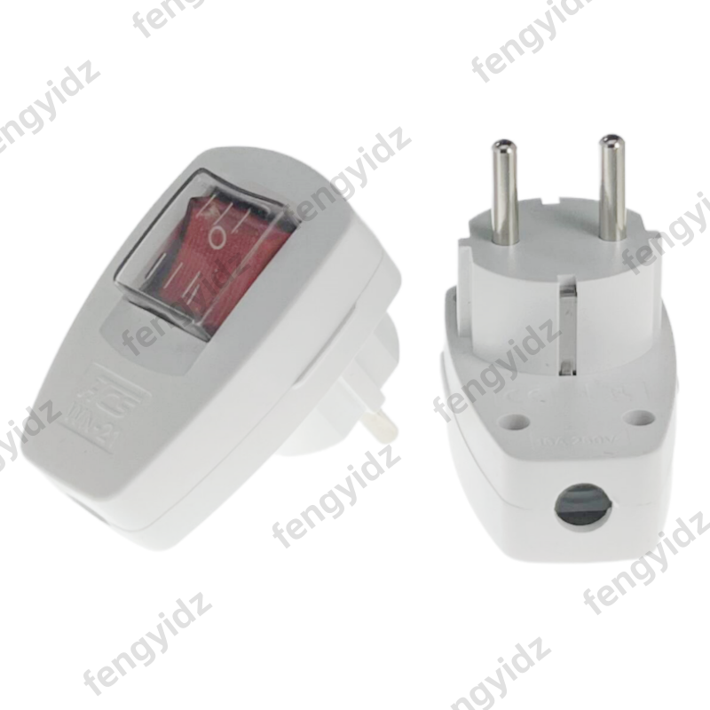 Outdoor Power Outlet Extension - waterproof outdoors German male Schuko power