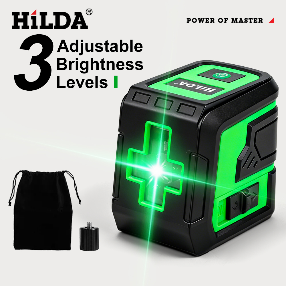 Outdoor Power Line - HILDA Laser Level 2 Lines Precision
