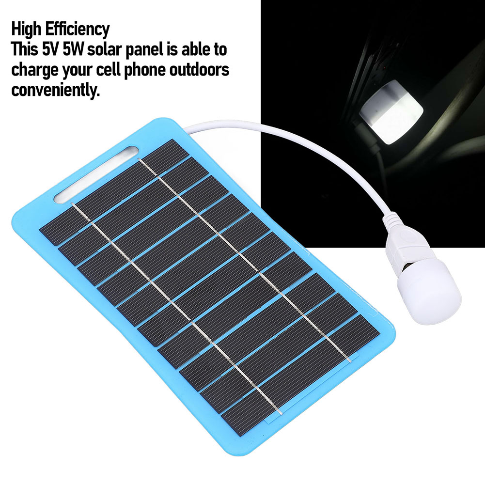 Outdoor Usb Power Supply - Polycrystalline Silicon Solar Panels 5W5V USB