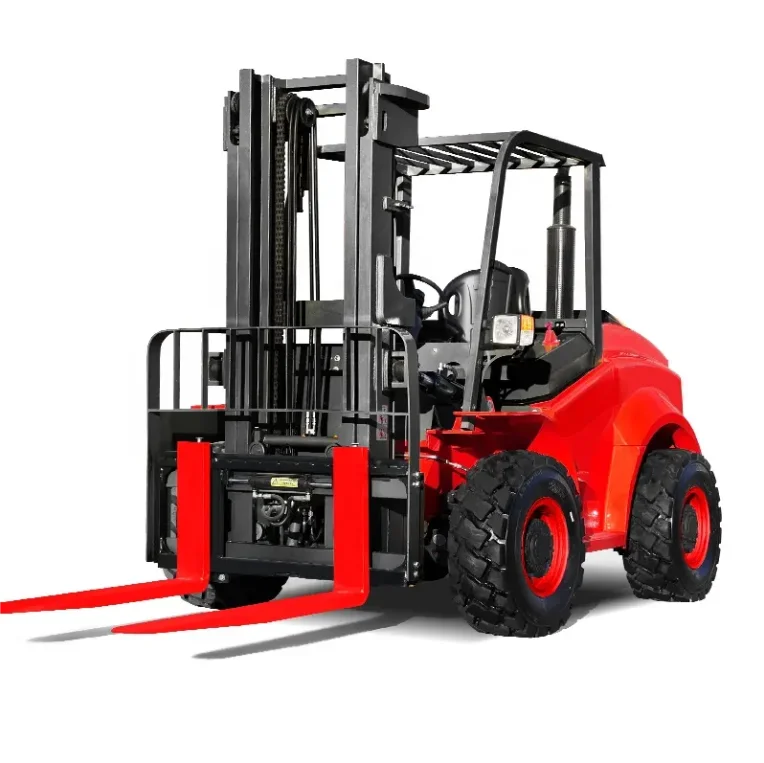 Outdoor Power New Roads - Outdoor Road Self-Loading Electric Forklift Lithium-powered