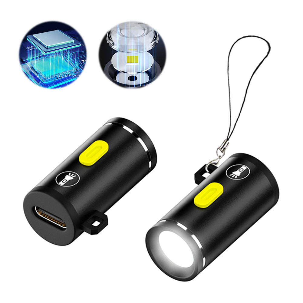 Outdoor Usb Power Supply - LED Small Pocket Flashlight Aluminum Alloy