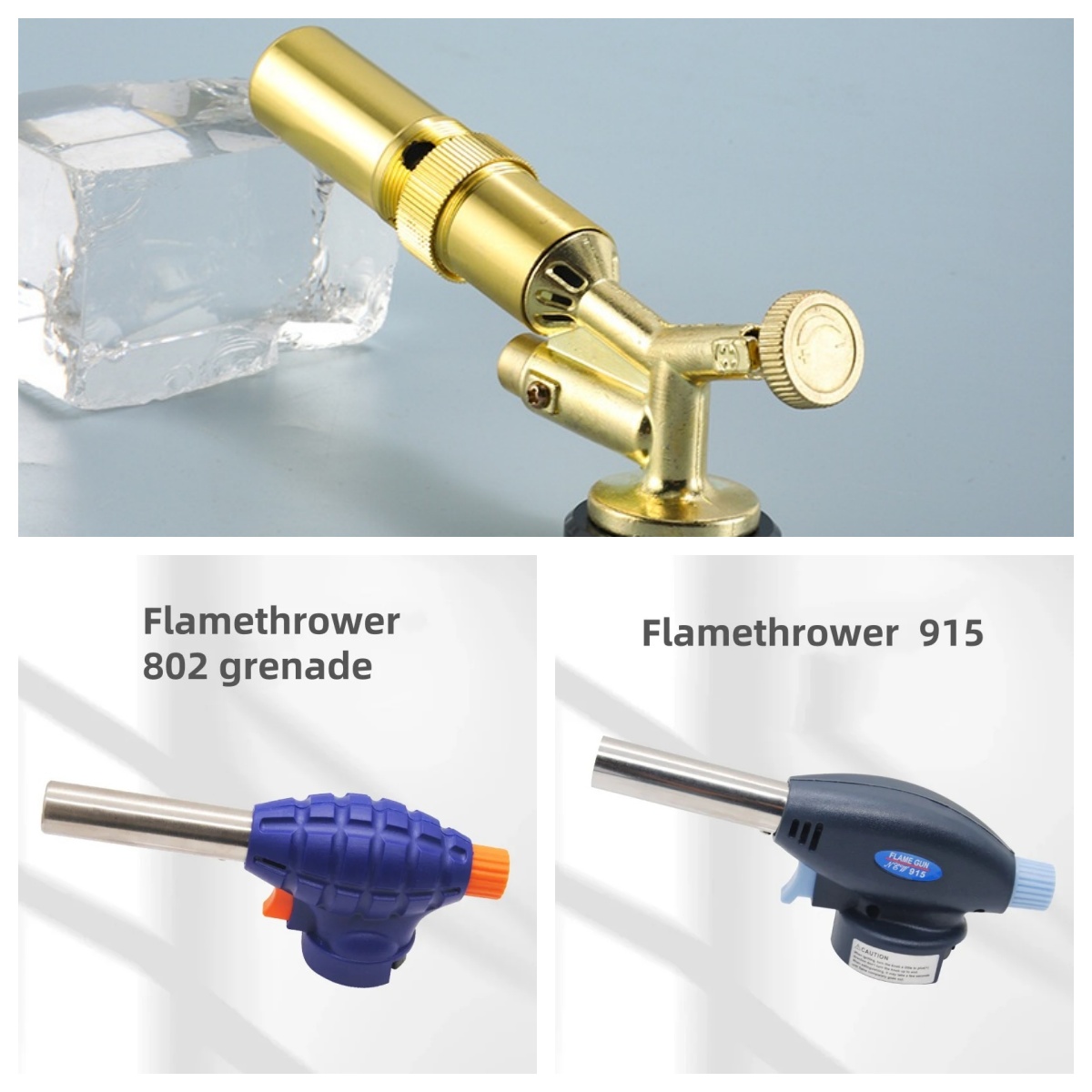 Outdoor Kitchen Power Burner - Portable Welding Gas Torch Flame Butane
