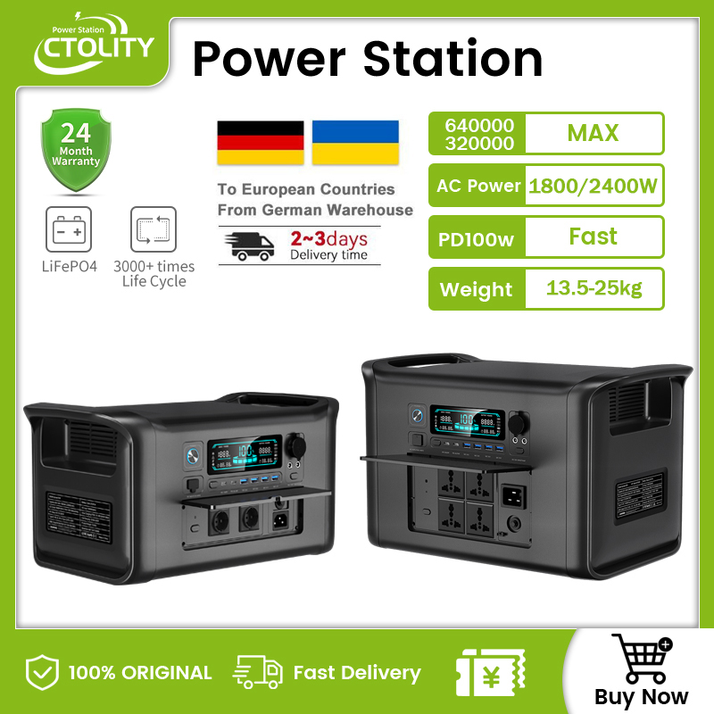 Outdoor Power Station - Ukraine Stock Power Stations 1000W 2000W