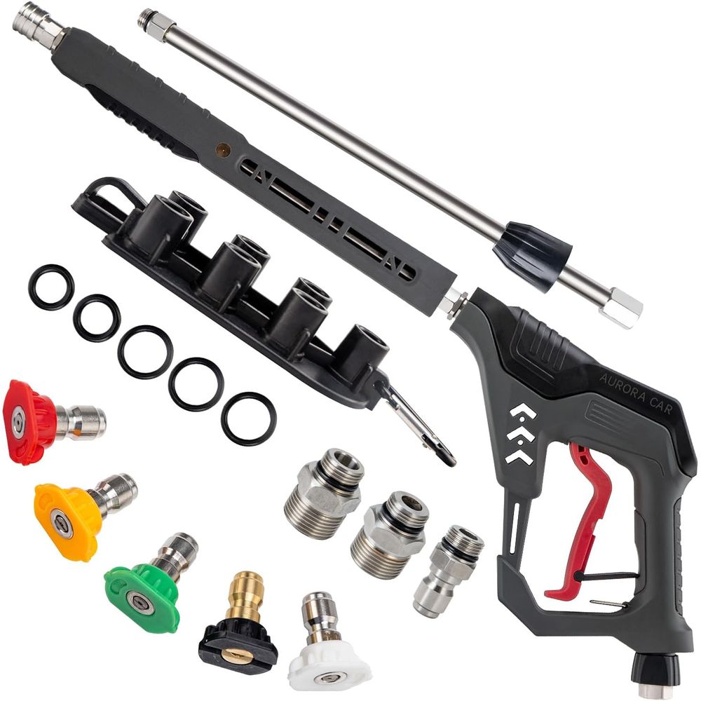 Washer Gun with Swivel, Replac - Power Washer Gun Replacement 评论和价格
