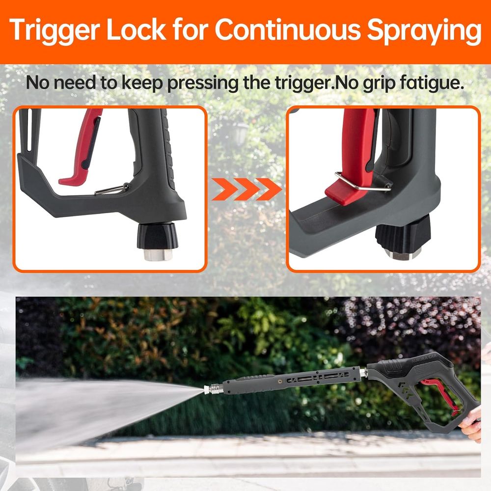 Washer Gun with Swivel, Replac - Power Washer Gun Replacement 评论和价格