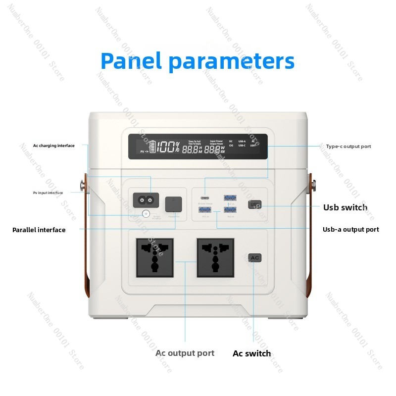 Portable 1000W Outdoor Power S - Outdoor Power Station 评论和价格