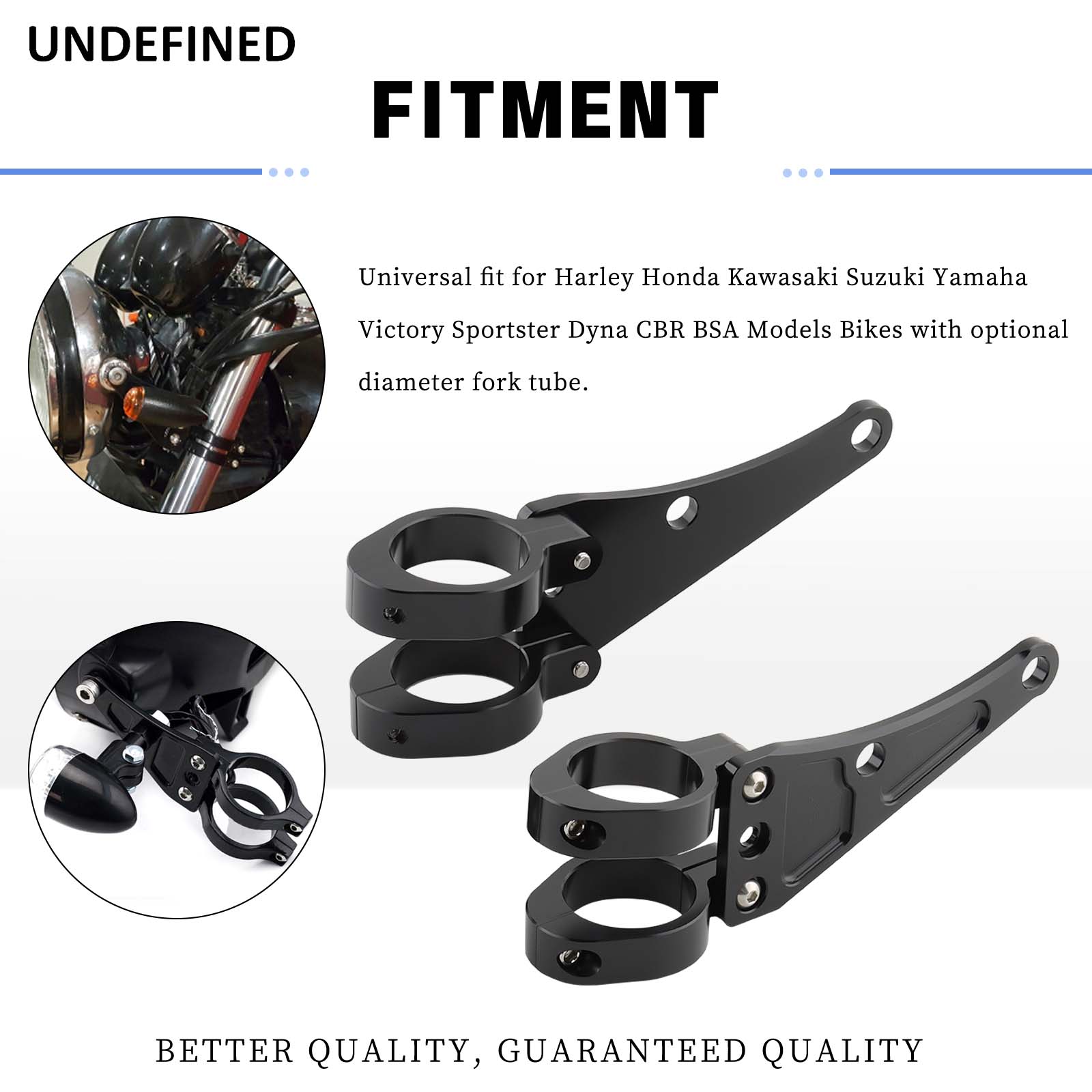 33mm-58mm Headlight Bracket Mo - Outdoor Power New Roads 评论和价格