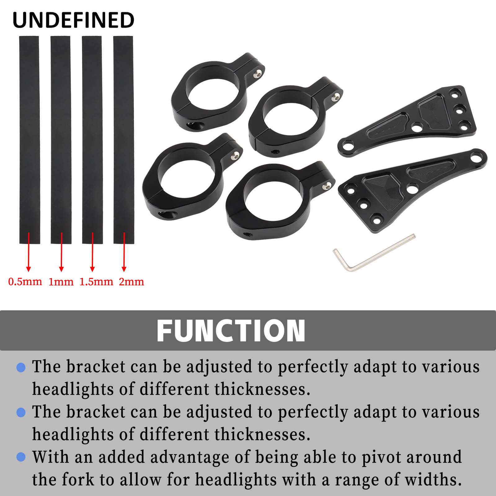 33mm-58mm Headlight Bracket Mo - Outdoor Power New Roads 评论和价格