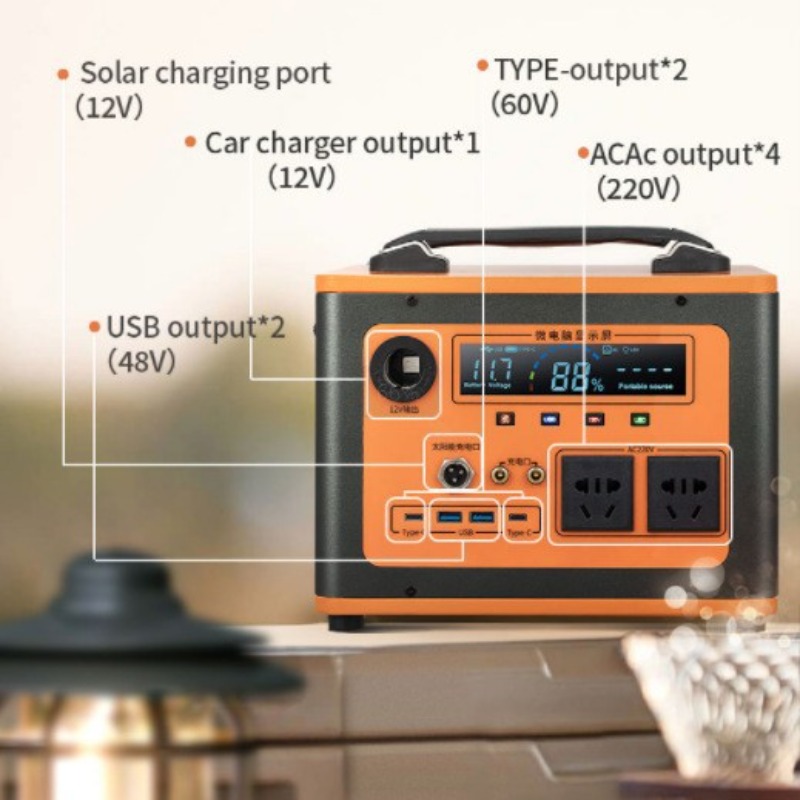 New 220V Portable Power Statio - Outdoor Power New Roads 评论和价格