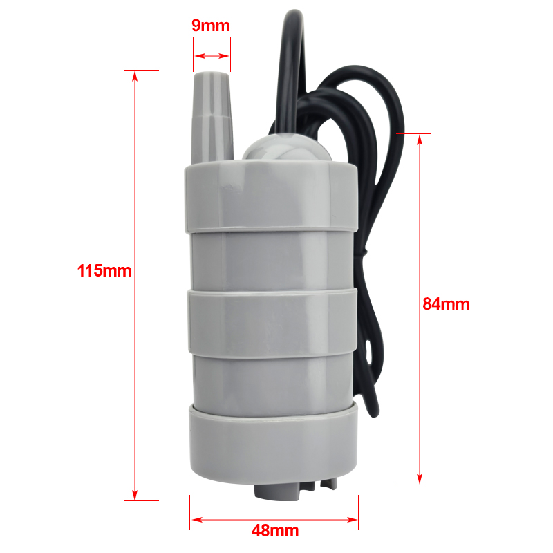 Portable DC12V/24V 1000L/H Bru - Water Pump Submersible 评论和价格