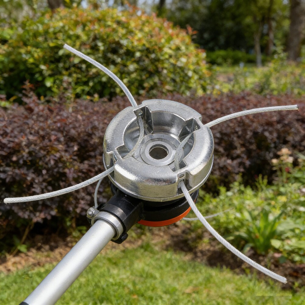 1set 8cm Metal Lawn Mower Head - Outdoor Power Line 评论和价格