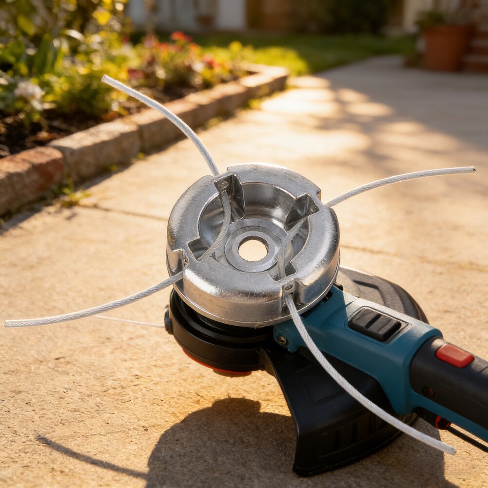 1set 8cm Metal Lawn Mower Head - Outdoor Power Line 评论和价格