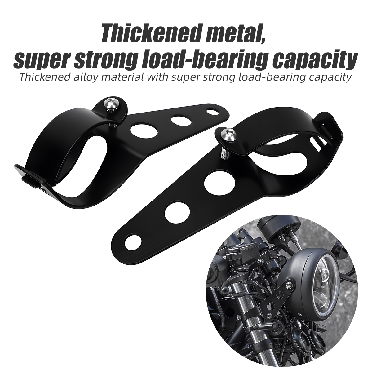 Universal Motorcycle Headlight - Outdoor Power New Roads 评论和价格