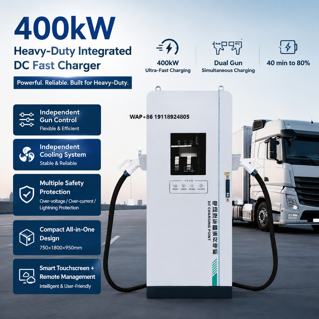 400kW Commercial DC EV Charger - Power Outdoor 评论和价格