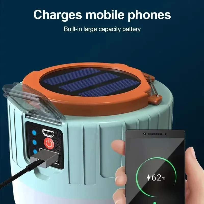 Solar Camping Lantern Recharge - Outdoor Power Bank 评论和价格