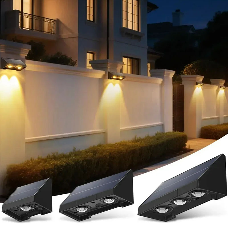 Solar Wall Lamp Outdoor Waterp - Outdoor Power Number 评论和价格