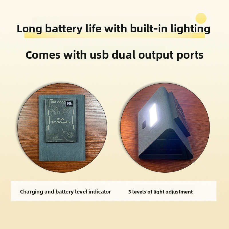 Foldable Solar Panel Charger P - Outdoor Power Bank 评论和价格