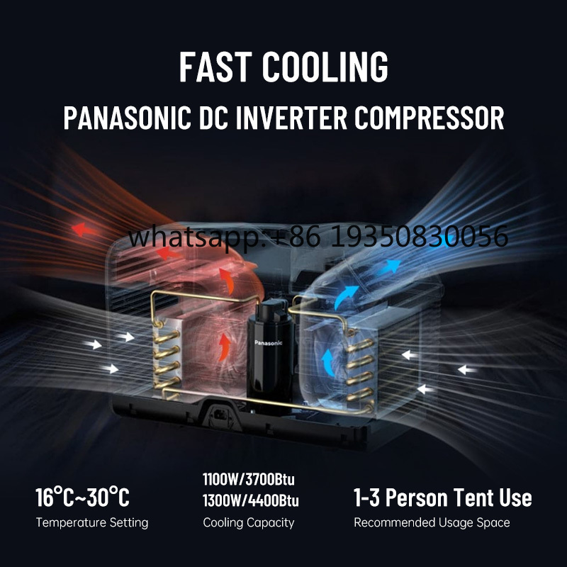 Portable 110V Mini Air Conditi - Outdoor Power New Roads 评论和价格