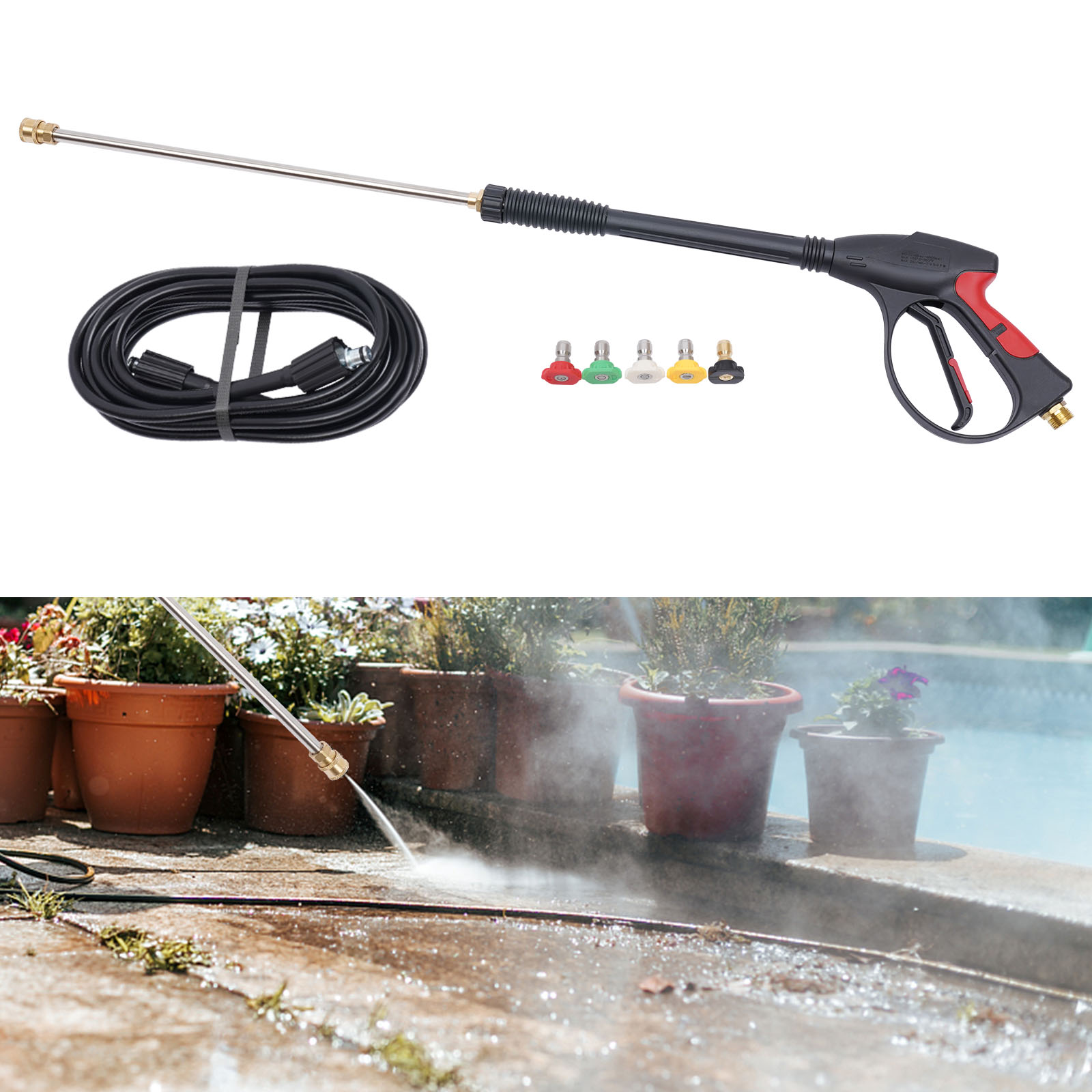 Pressure Washer Gun, Flexible  - Power Washer Gun Replacement 评论和价格