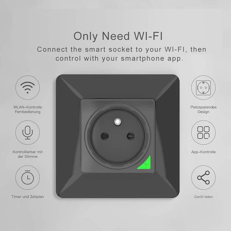 Avoir Zigbee Tuya IP66 Outdoor - Outdoor Power Outlet Extension 评论和价格