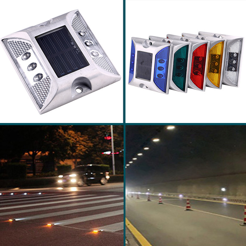 LED Solar Power Ground Marker  - Outdoor Power New Roads 评论和价格