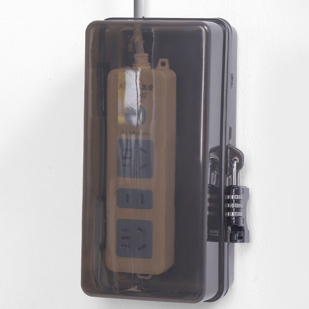 Durable Plastic Plug Box Anti- - Outdoor Power Outlet Extension 评论和价格