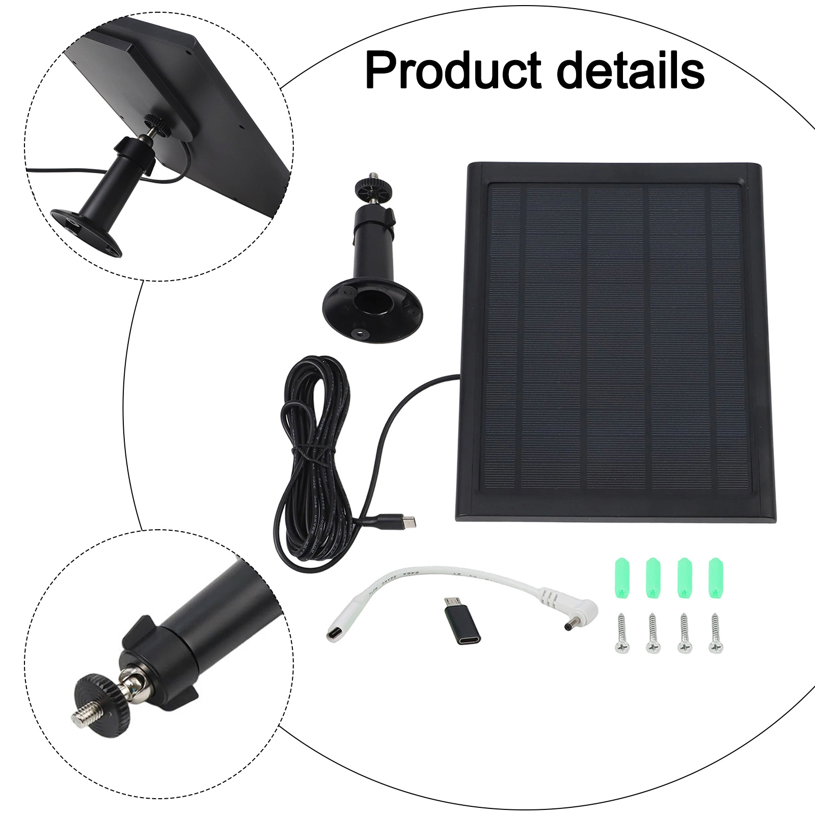 For Ring Devices Solar Charger - Outdoor Usb Power Supply 评论和价格
