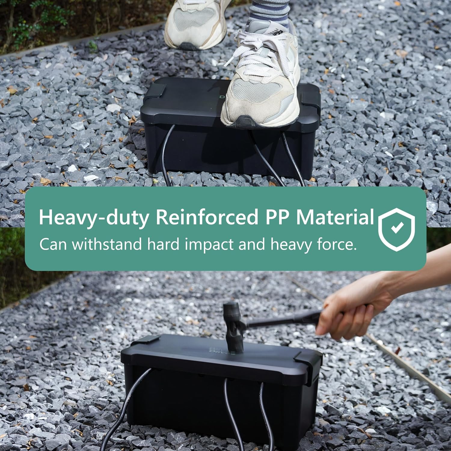 Diivoo Outdoor Waterproof Elec - Outdoor Power Outlet Extension 评论和价格