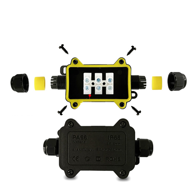 Junction Box Waterproof IP68 2 - Outdoor Power Line 评论和价格