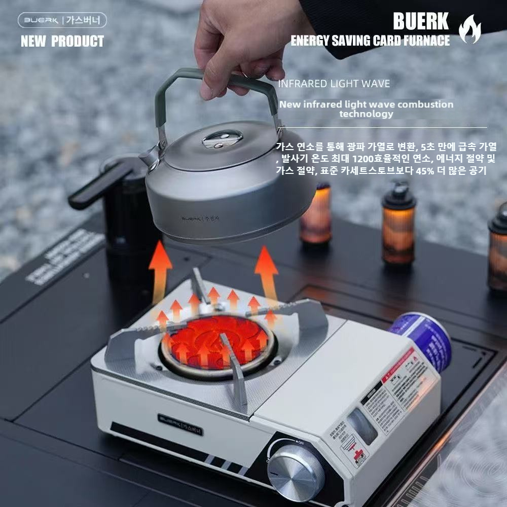 BUERK 4000W Infrared Stove Por - Outdoor Kitchen Power Burner 评论和价格
