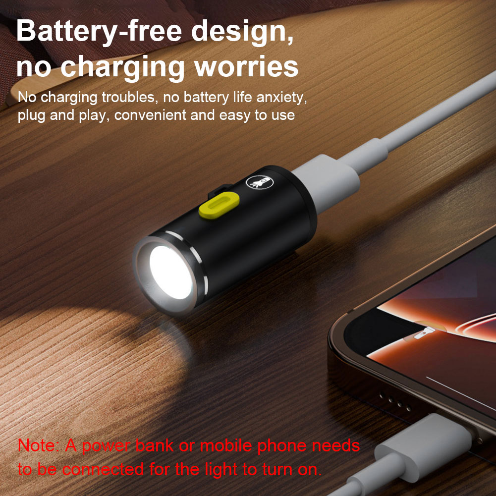 LED Small Pocket Flashlight Al - Outdoor Usb Power Supply 评论和价格