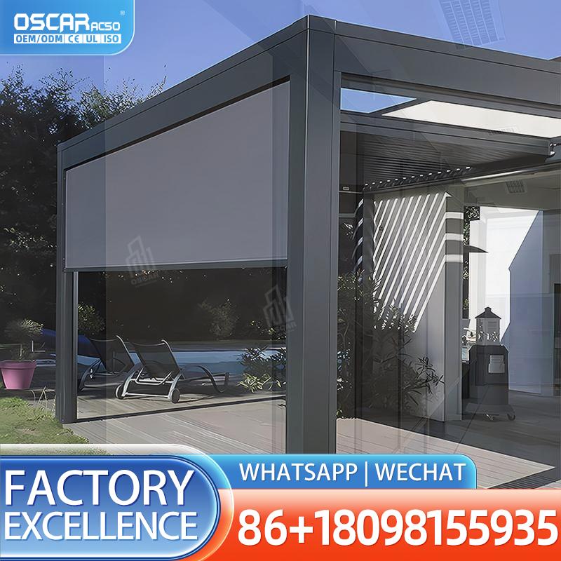 Electric Vertical Roller Blind - Outdoor Power Blinds 评论和价格