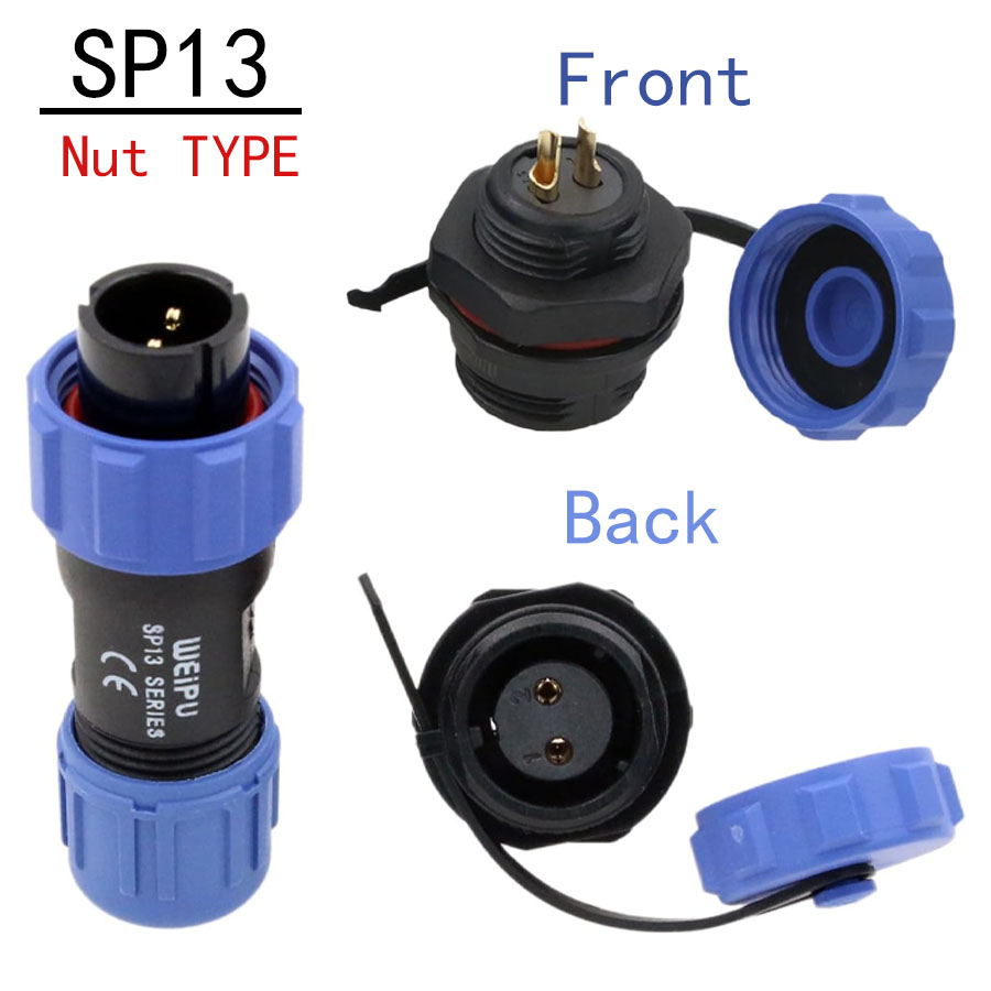 SP13 2Pin Aviation Waterproof  - Outdoor Power Outlet Extension 评论和价格