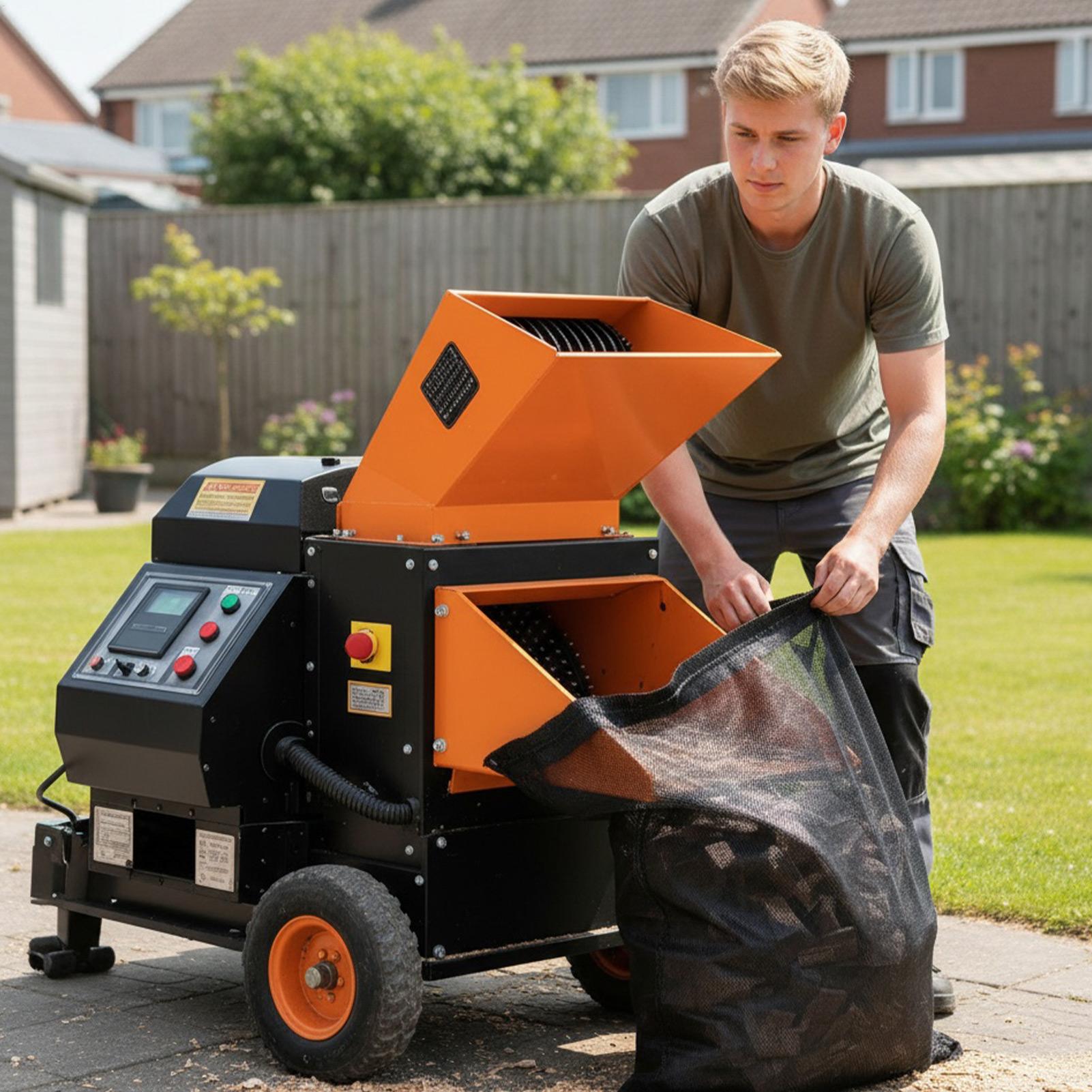 Wood Chipper Shredder Bag Mesh - Garden Shredder Chipper 评论和价格