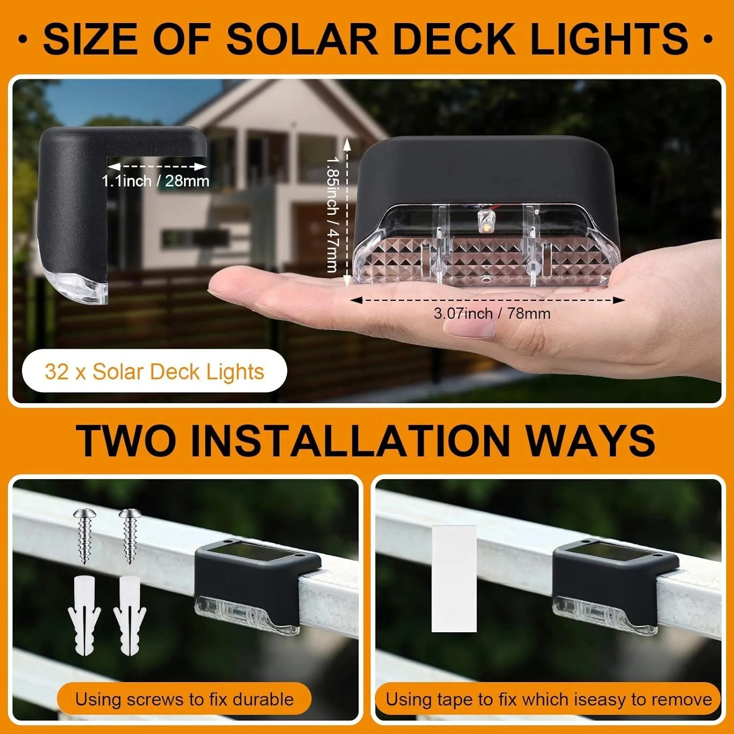 4-32 Pack Solar Step Lights LE - Outdoor Power Pack 评论和价格