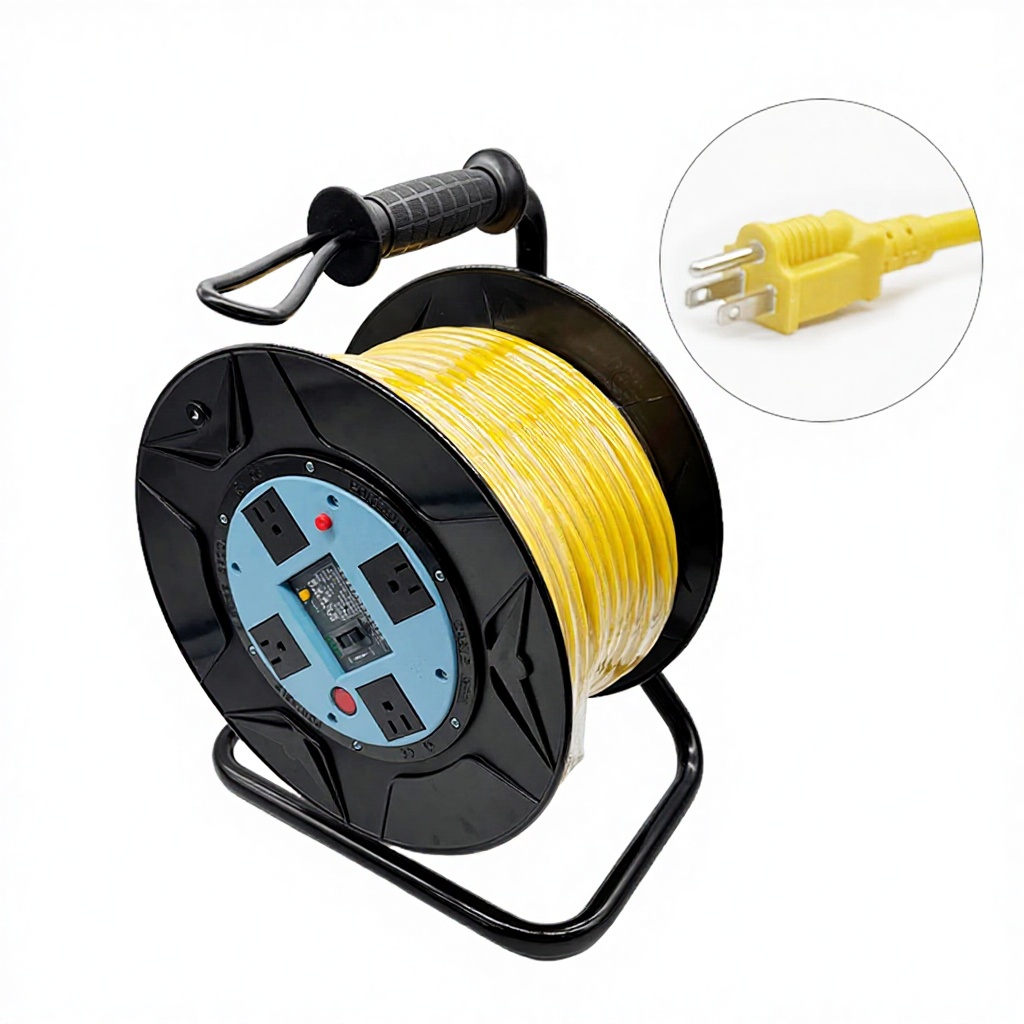 25m 50m   14AWG 4-Outlets US O - Outdoor Power Outlet Extension 评论和价格