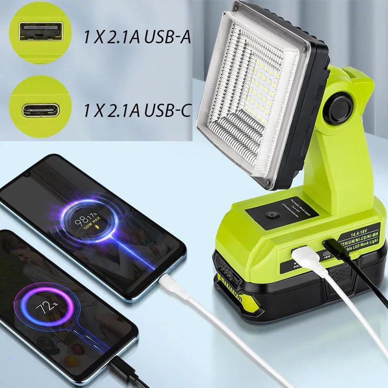 For Ryobi 18V Li-ion Battery 2 - Outdoor Usb Power Supply 评论和价格