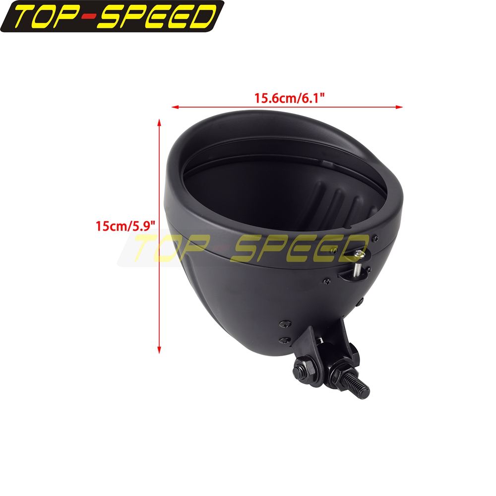 Black/Chrome Motorcycle Headla - Outdoor Power New Roads 评论和价格