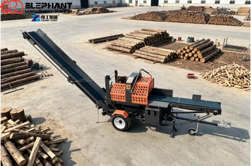 Portable 10 Ton Hydraulic Wood - Log Splitter Electric 评论和价格