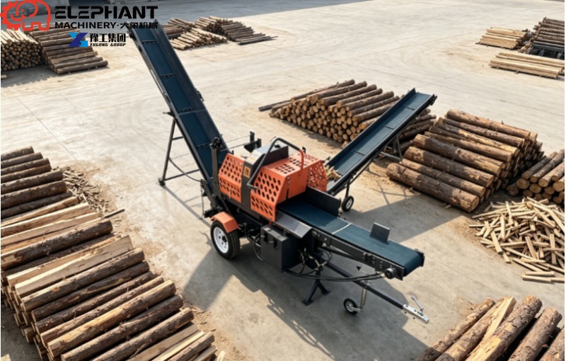 Portable 10 Ton Hydraulic Wood - Log Splitter Electric 评论和价格
