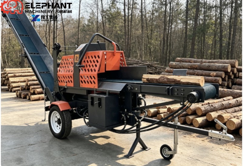 Portable 10 Ton Hydraulic Wood - Log Splitter Electric 评论和价格