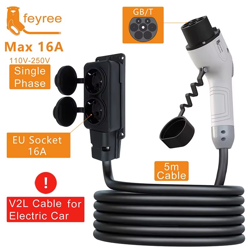 Feyree V2L Cable Discharge Plu - Outdoor Power Station 评论和价格