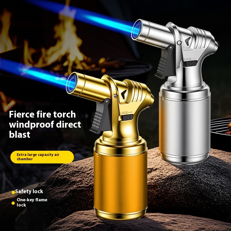 Cigar Powerful Metal Gas Light - Outdoor Kitchen Power Burner 评论和价格